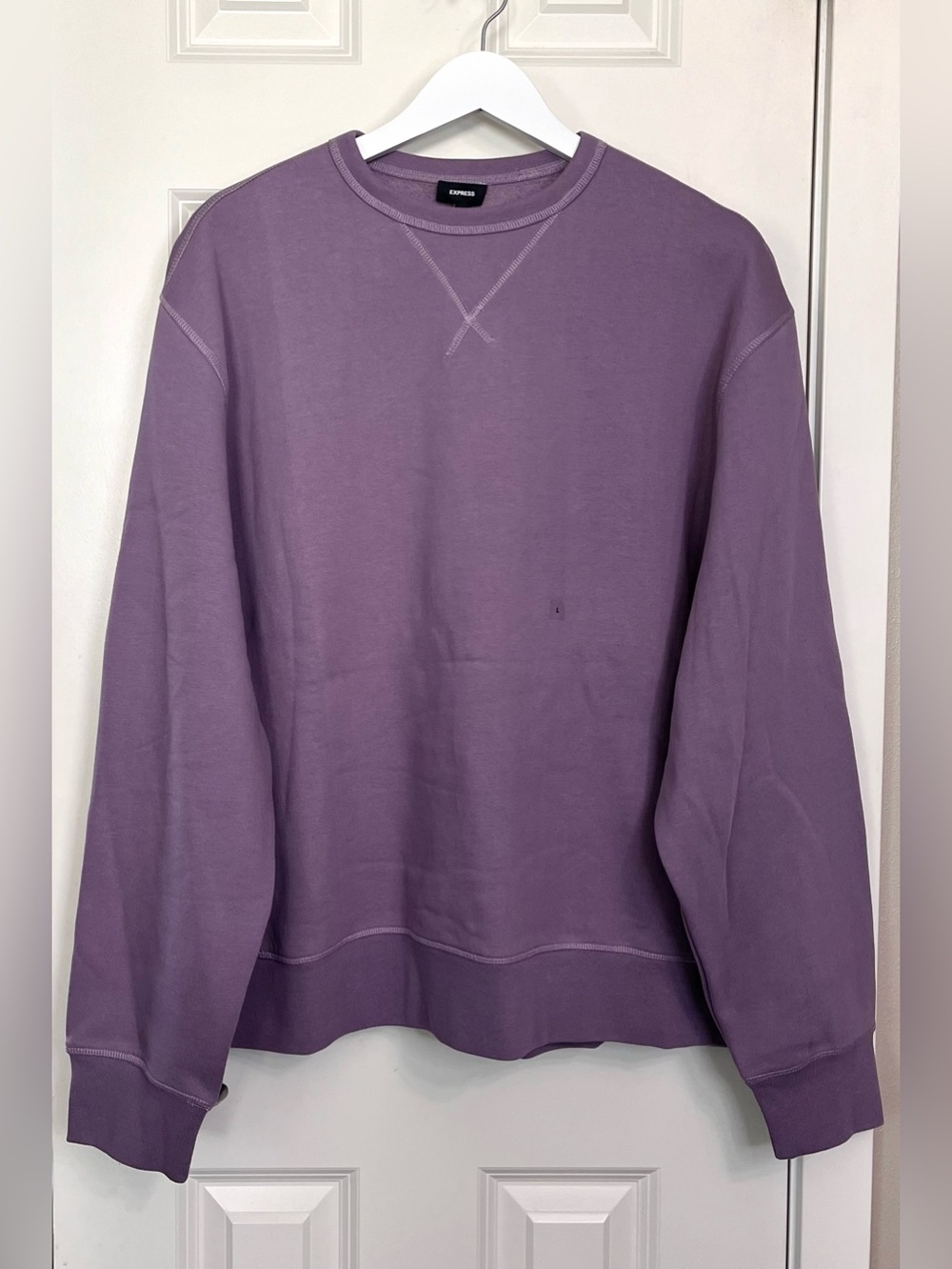 Express Pullover Crewneck Sweatshirt NWT